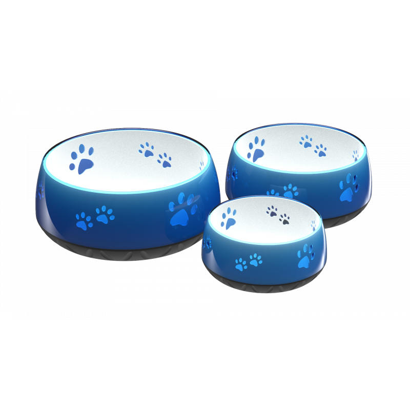 Hof Sonnenschein Wassernapf für Hunde Rutschfest Blau