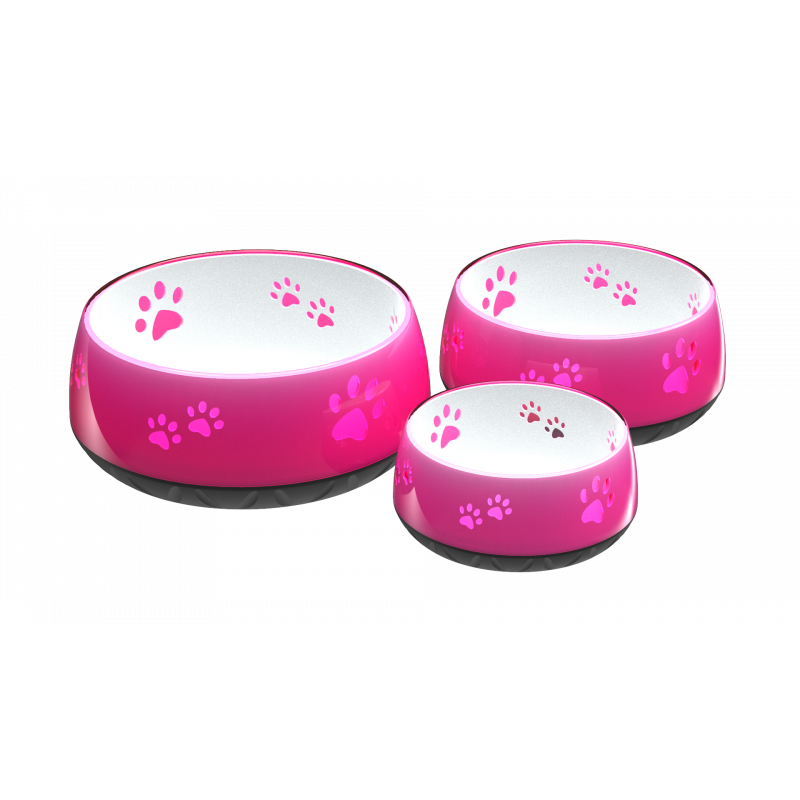 Hof Sonnenschein Wassernapf für Hunde Rutschfest Pink