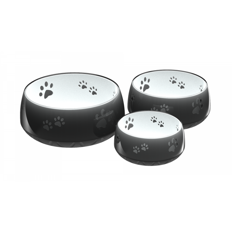 Hof Sonnenschein Wassernapf für Hunde Rutschfest Black