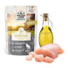 Wildes Land Huhn pur mit Distelöl