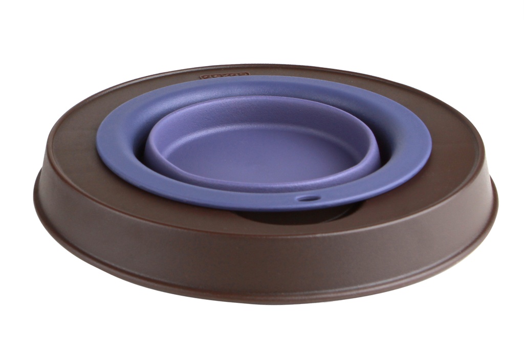 Dexas Single Elevated Pet Bowl