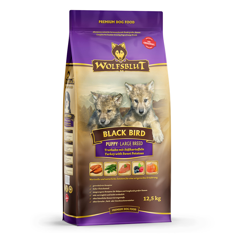 Wolfsblut Puppy Large Breed Black Bird