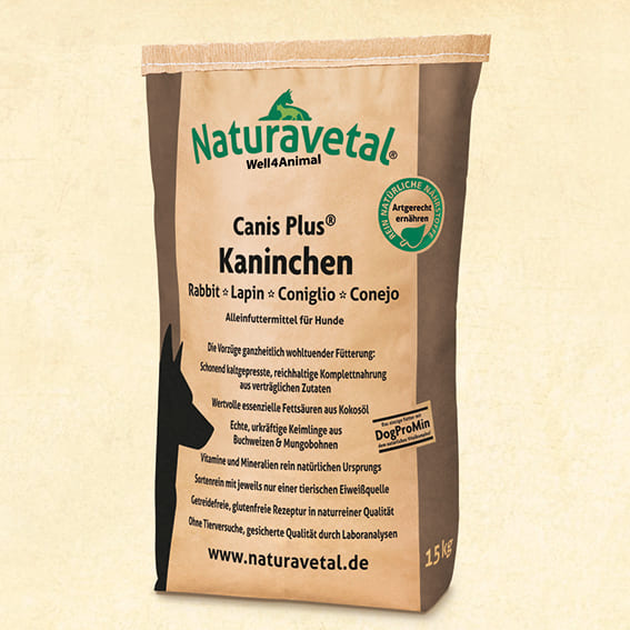 Naturavetal Canis Plus Adult Kaninchen