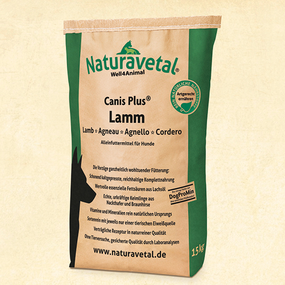 Naturavetal Canis Plus Adult Lamm