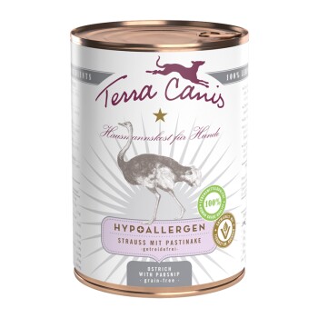 Terra Canis Hypoallergen Strauß & Pastinake
