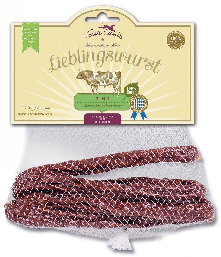 Terra Canis Lieblingswurst Rind
