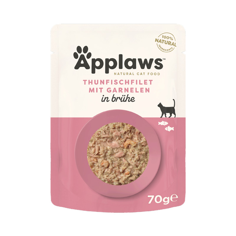 Applaws Cat Adult Thunfischfilet & Pazifikgarnelen