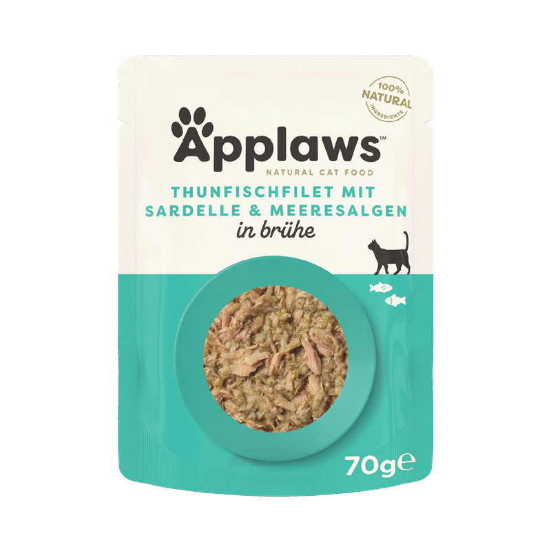 Applaws Cat Adult Thunfischfilets & ganze Sardelle