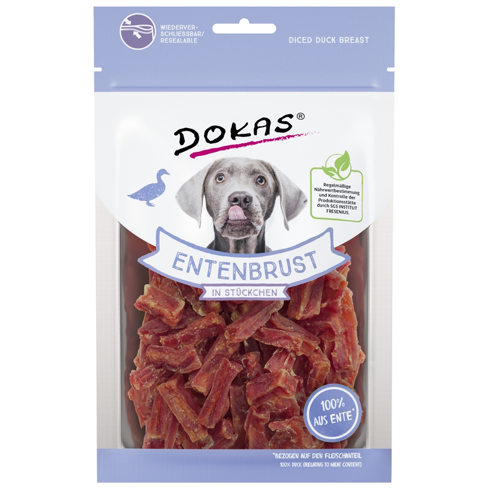 Dokas Dog Entenbrust in Stückchen