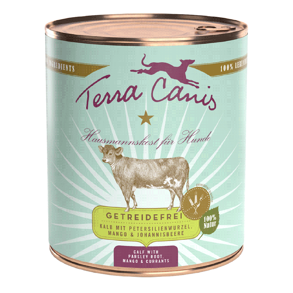 Terra Canis Sensitive Adult Kalb, Petersilienwurzel, Mango & Johannisbeere