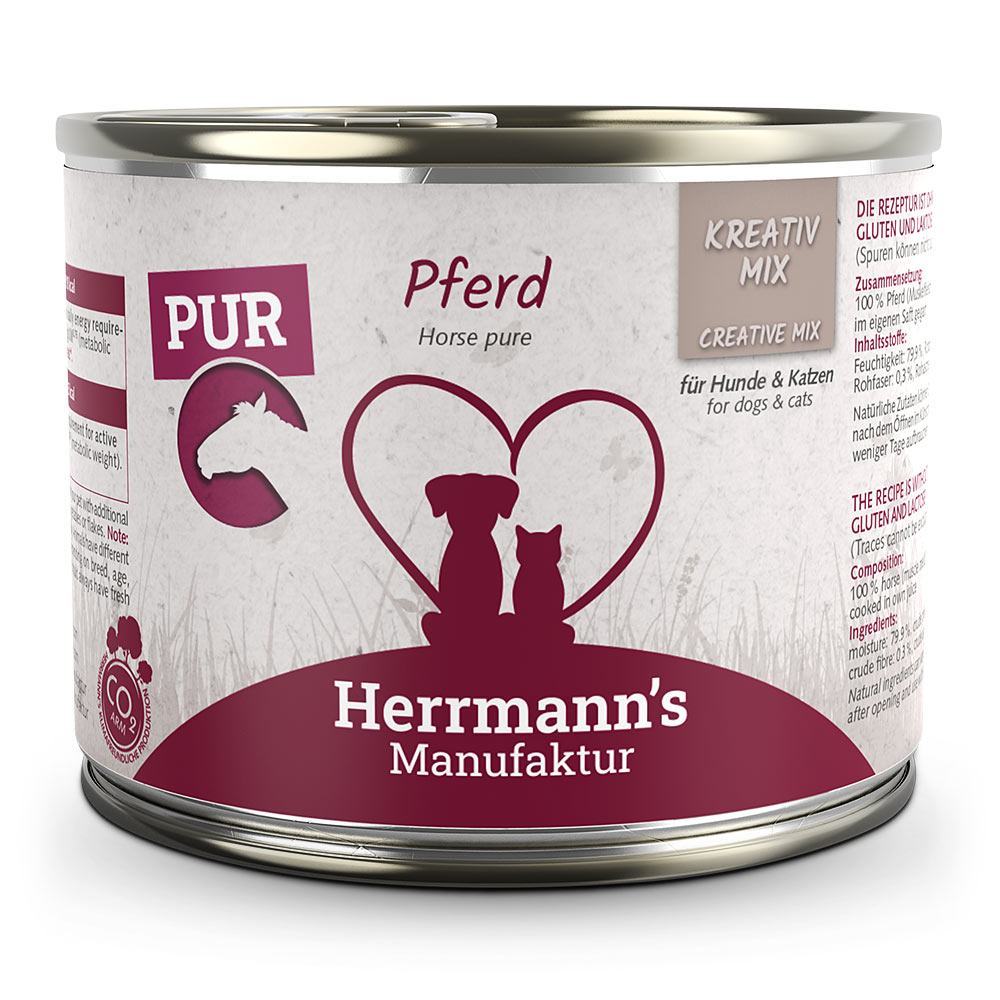 Herrmann's Dog/Cat Adult Kreativ-Mix Pur Pferd