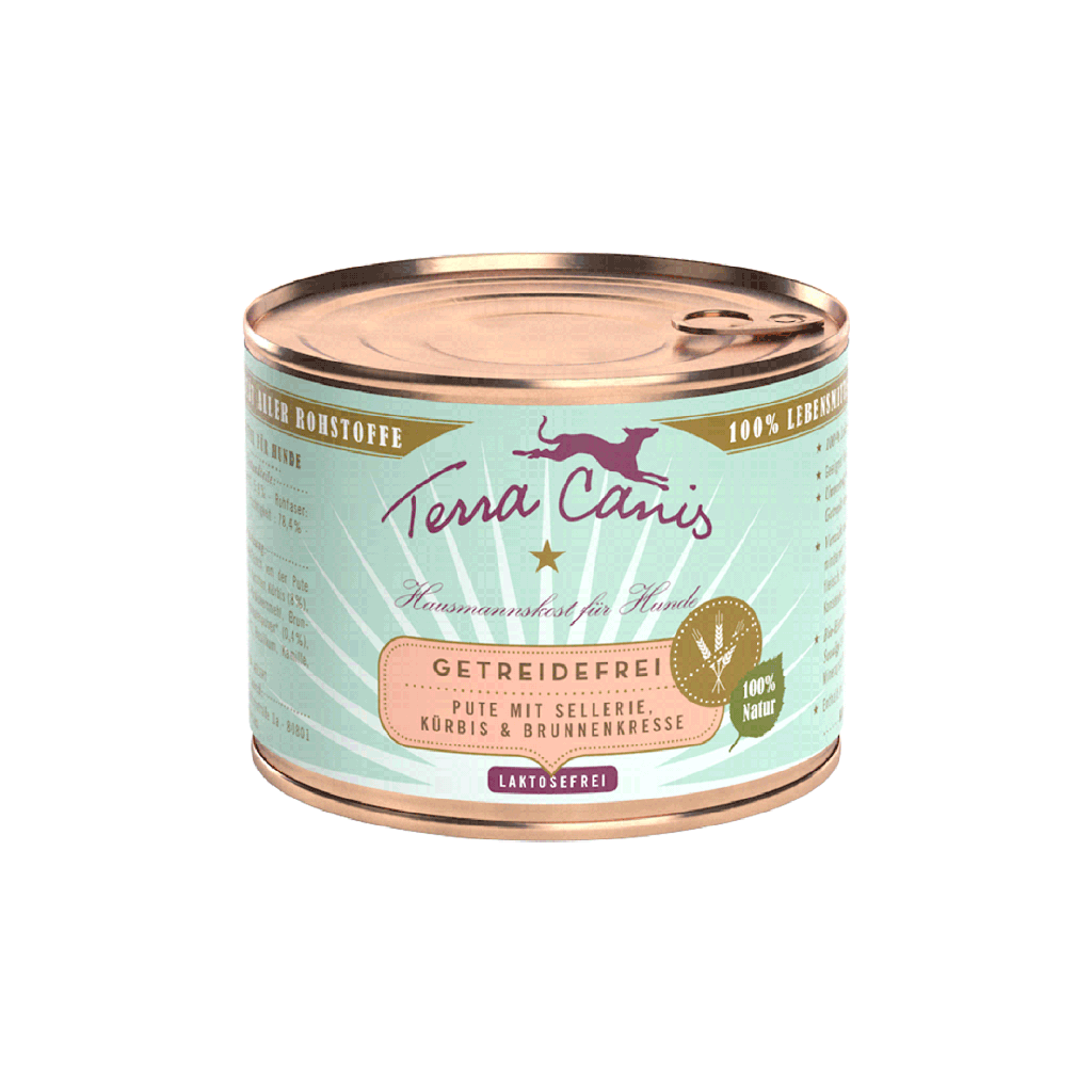 Terra Canis Sensitive Adult Pute, Sellerie, Kürbis & Brunnenkresse