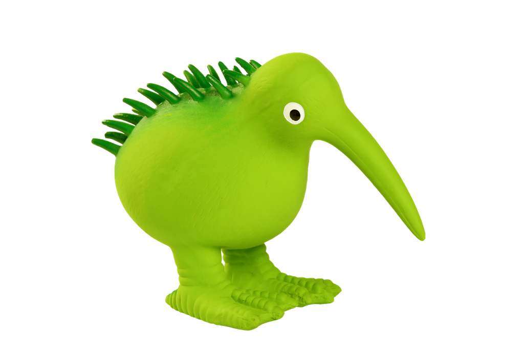 Kiwi Walker Whistle Figure Green