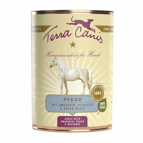 Terra Canis Classic Adult Pferd, Amaranth, Pfirsich & Rote Bete