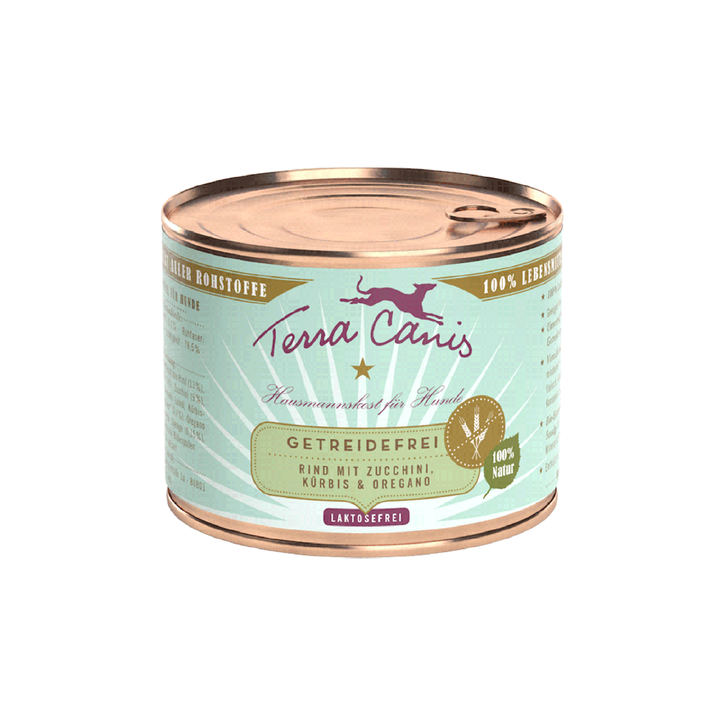 Terra Canis Sensitive Adult Rind, Zucchini, Kürbis & Oregano