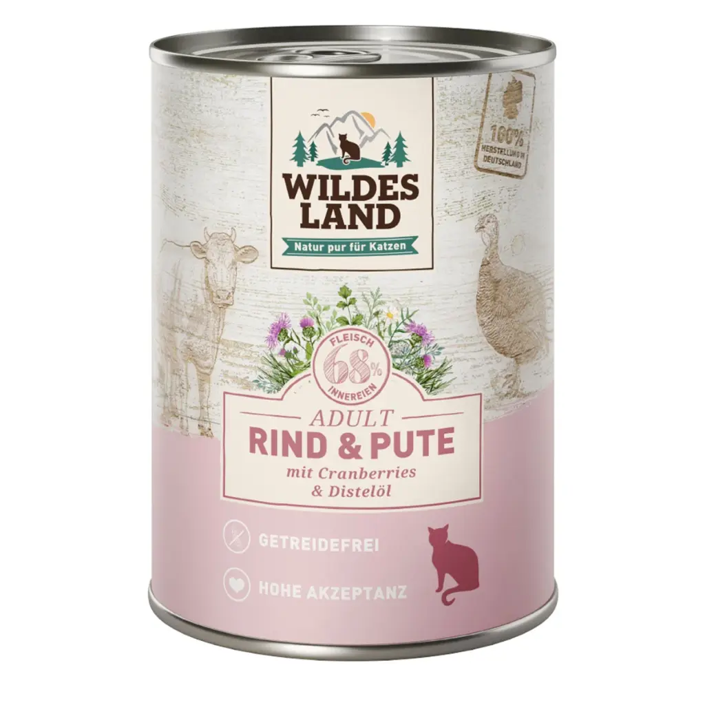 Wildes Land Rind und Pute mit Distelöl