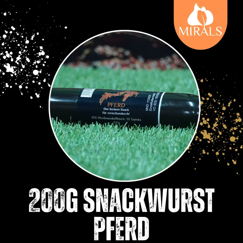 MIRALS Snackwurst Pferd