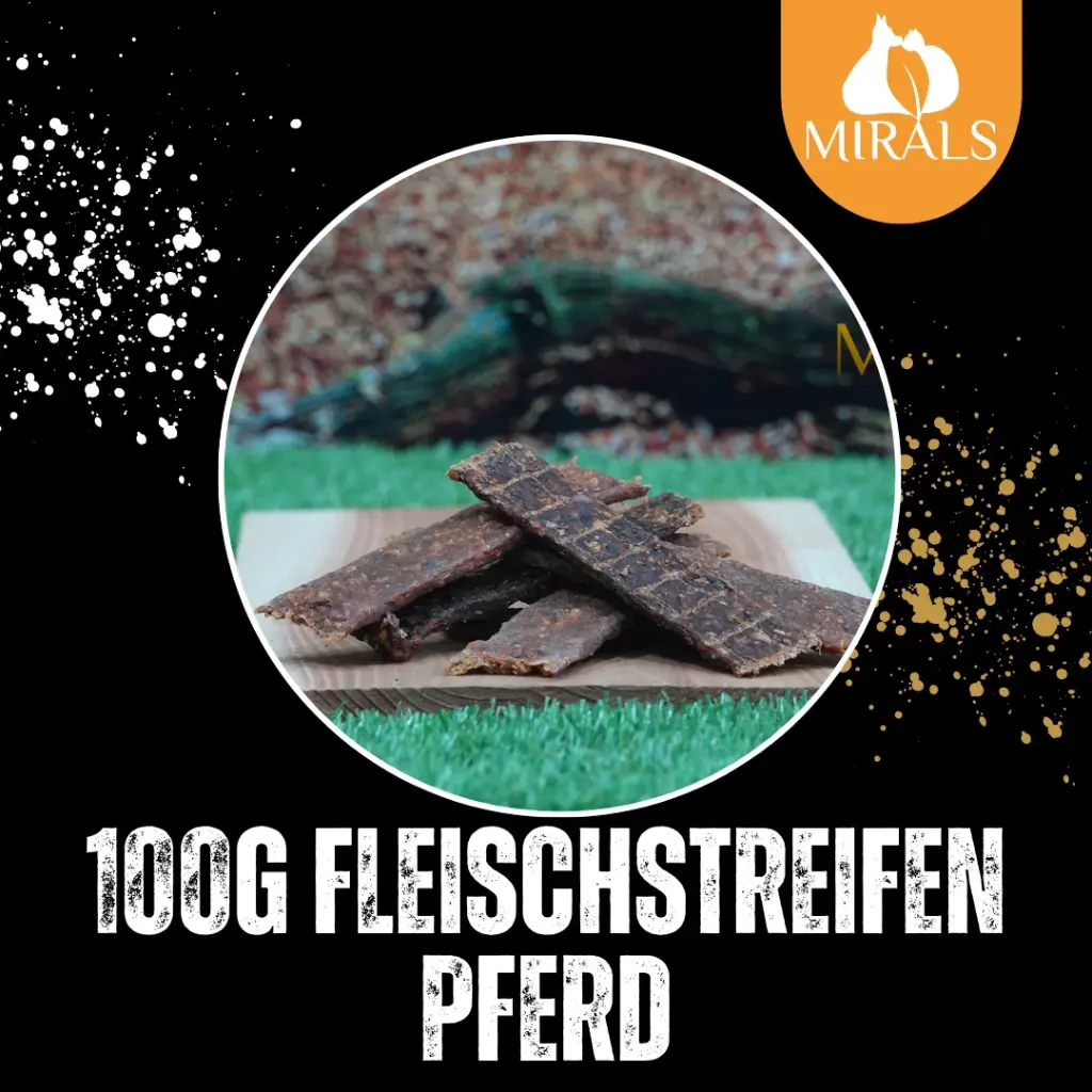 MIRALS Pferde Fleischstreifen