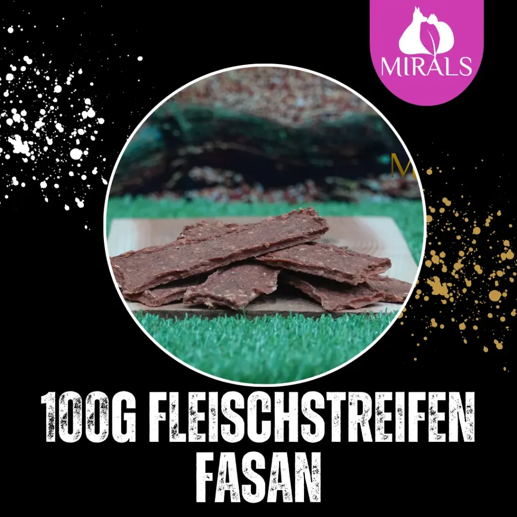 MIRALS Fasan Fleischstreifen