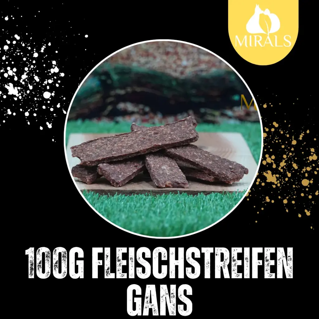 MIRALS Gänse Fleischstreifen