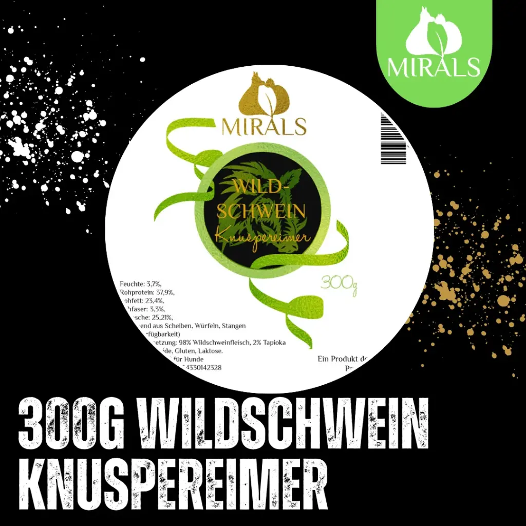 MIRALS Knuspereimer Wildschwein
