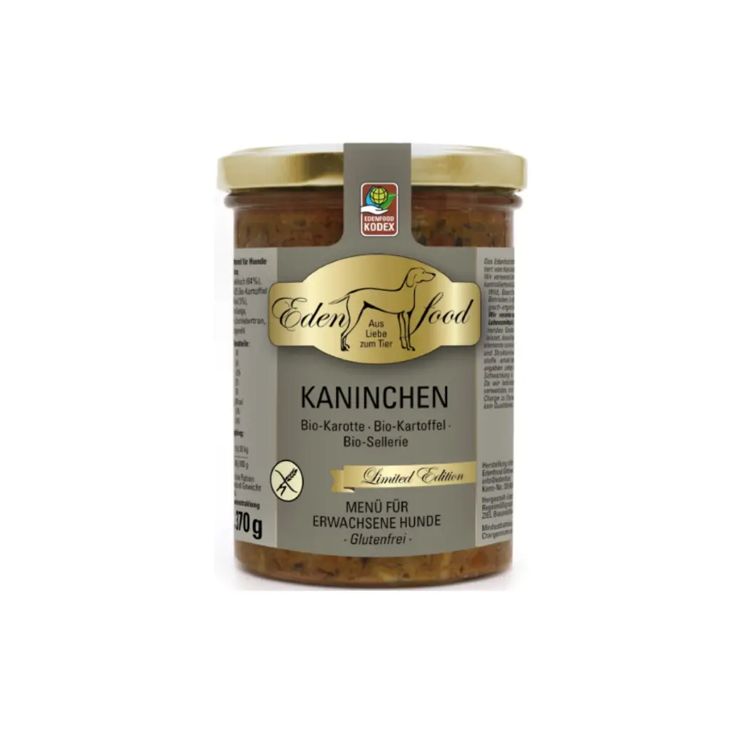 Edenfood Dog Limited Edition Bio-Menü Kaninchen