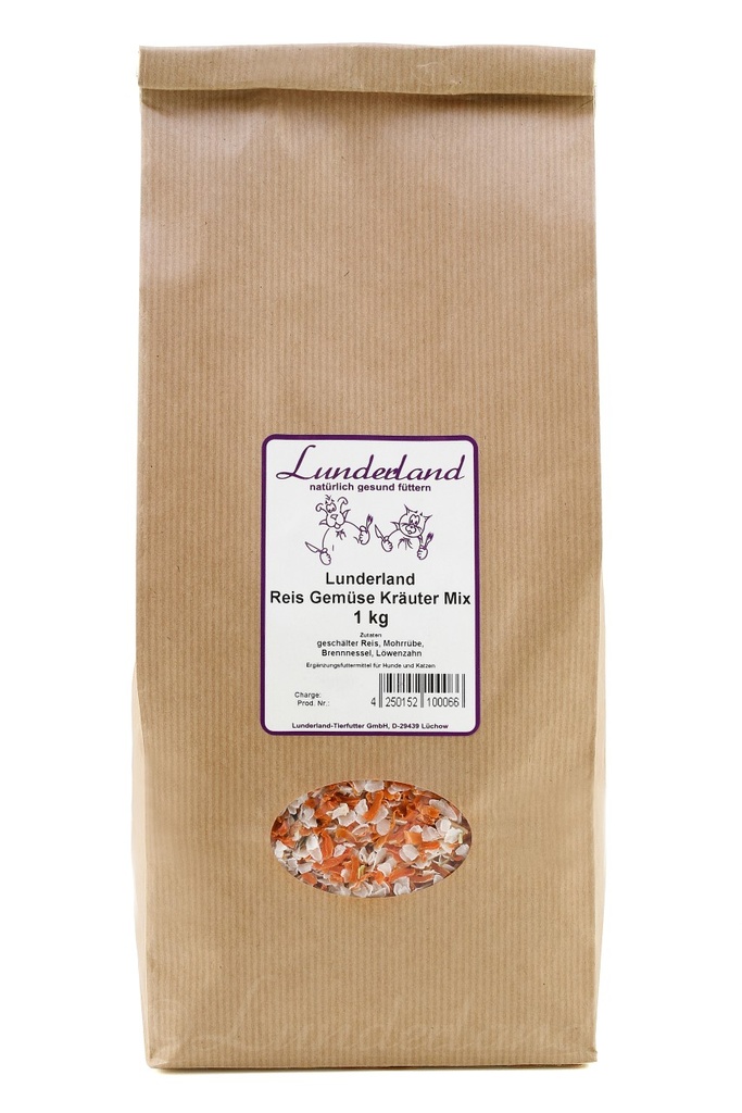 Lunderland Reis Gemüse Kräuter Mix