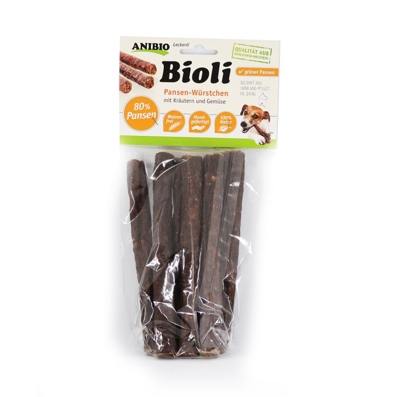 Anibio Bioli Wuerstchen Pansen 80%