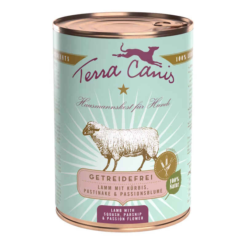 Terra Canis Sensitive Adult Lamm, Kürbis, Pastinake & Passionsblume