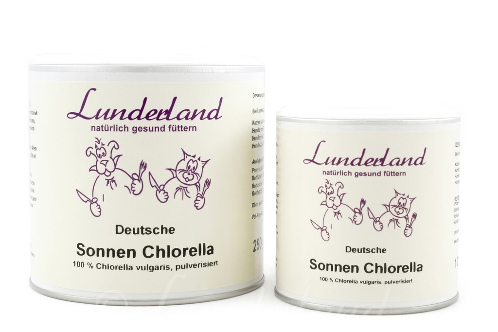 Lunderland Nahrungsergänzung Sonnen - Chlorella