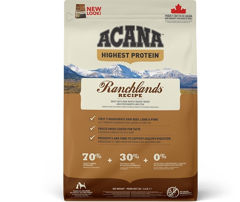Acana Dog Highest Protein Ranchlands