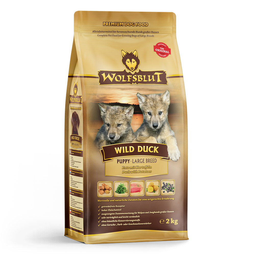 Wolfsblut Puppy Large Breed Wild Duck