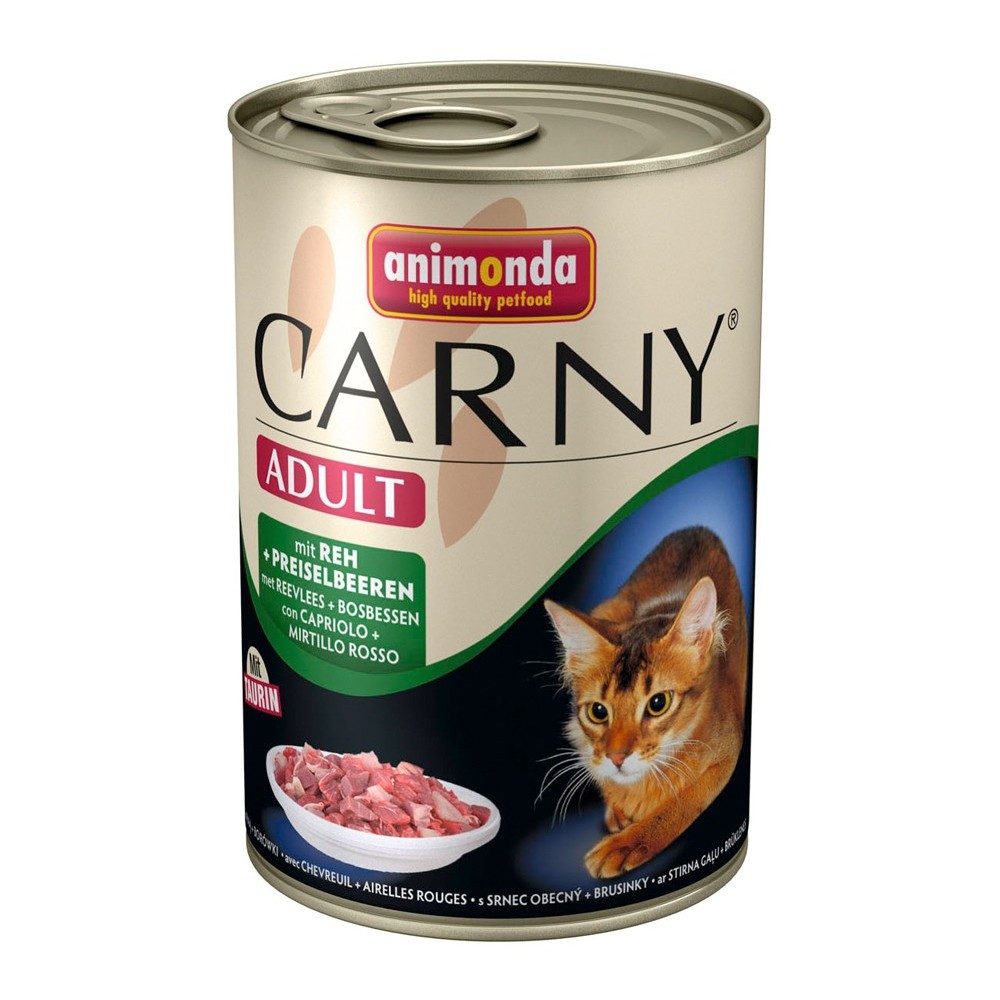 Animonda Carny Adult Rind, Reh & Preiselbeeren