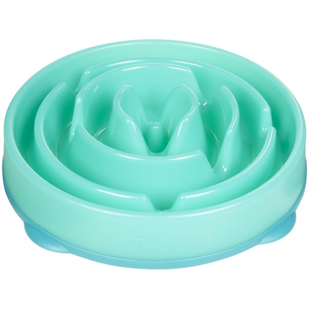 Outward Hound Fun Feeder Slo Bowl Türkis