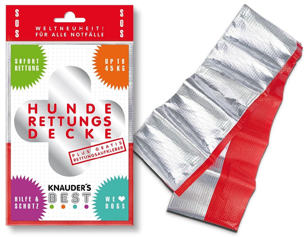 Knauder's Best Rettungsdecke für Hunde