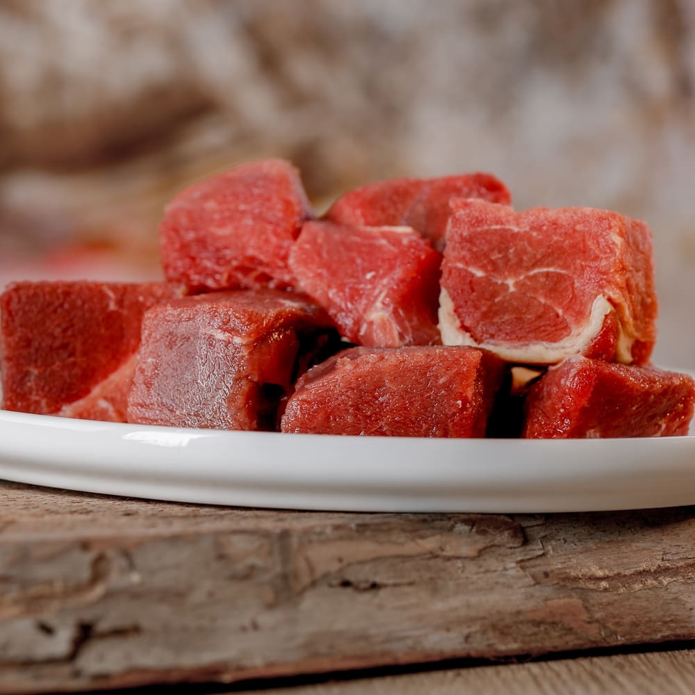 Barfgold Pferdemuskelfleisch gewürfelt