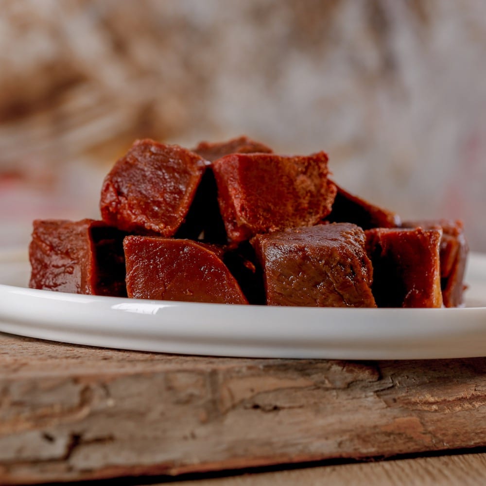 Barfgold Pferdeherzen gewürfelt