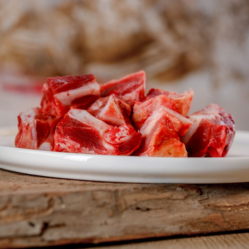 Barfgold Rinderkehlkopf gewürfelt