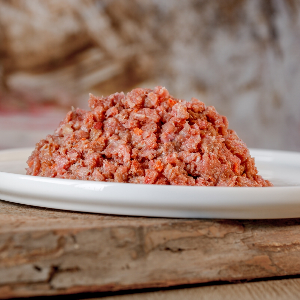 Barfgold Komplett-Menü für Katzen gewolft