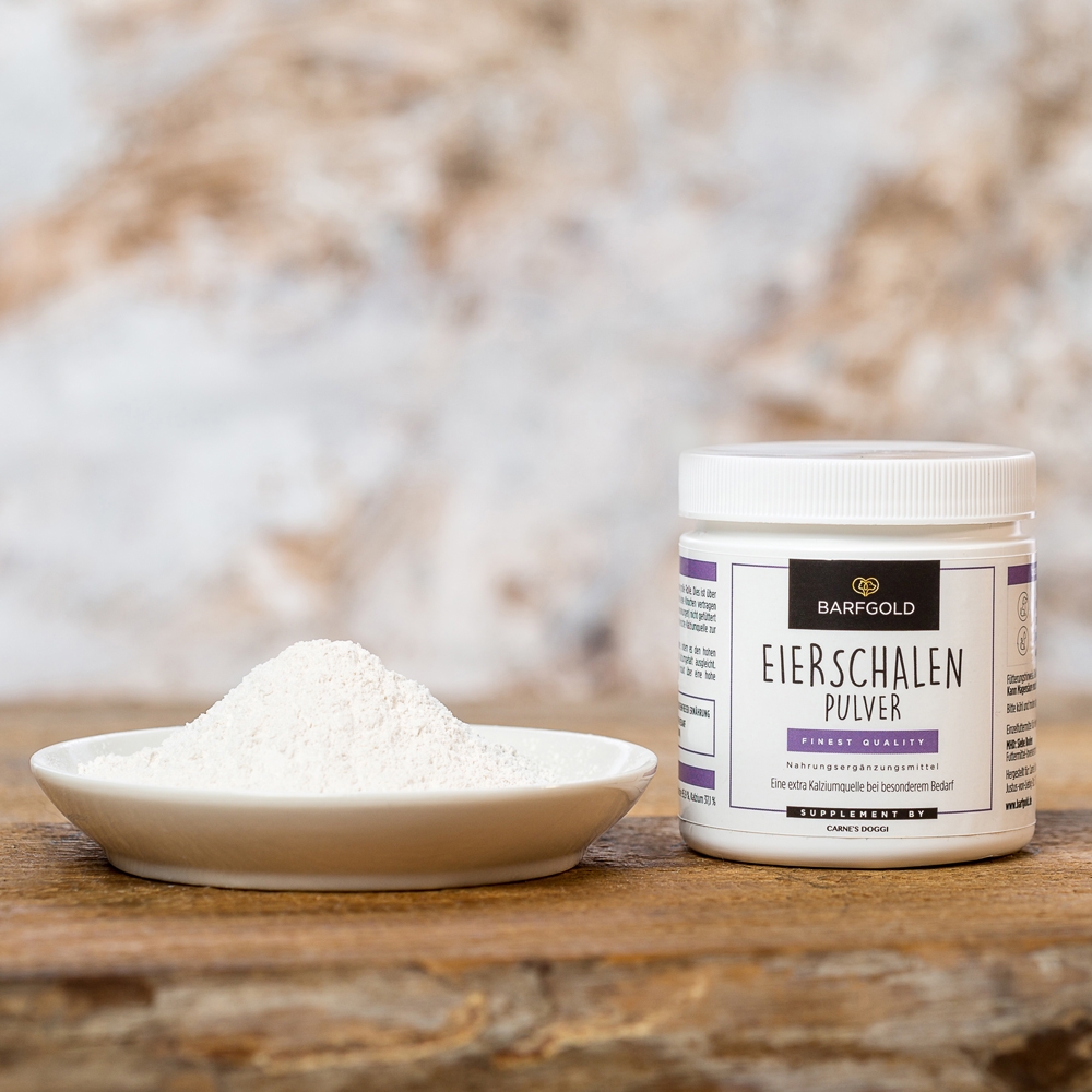 Barfgold Nahrungsergänzungsmittel Eierschalenpulver