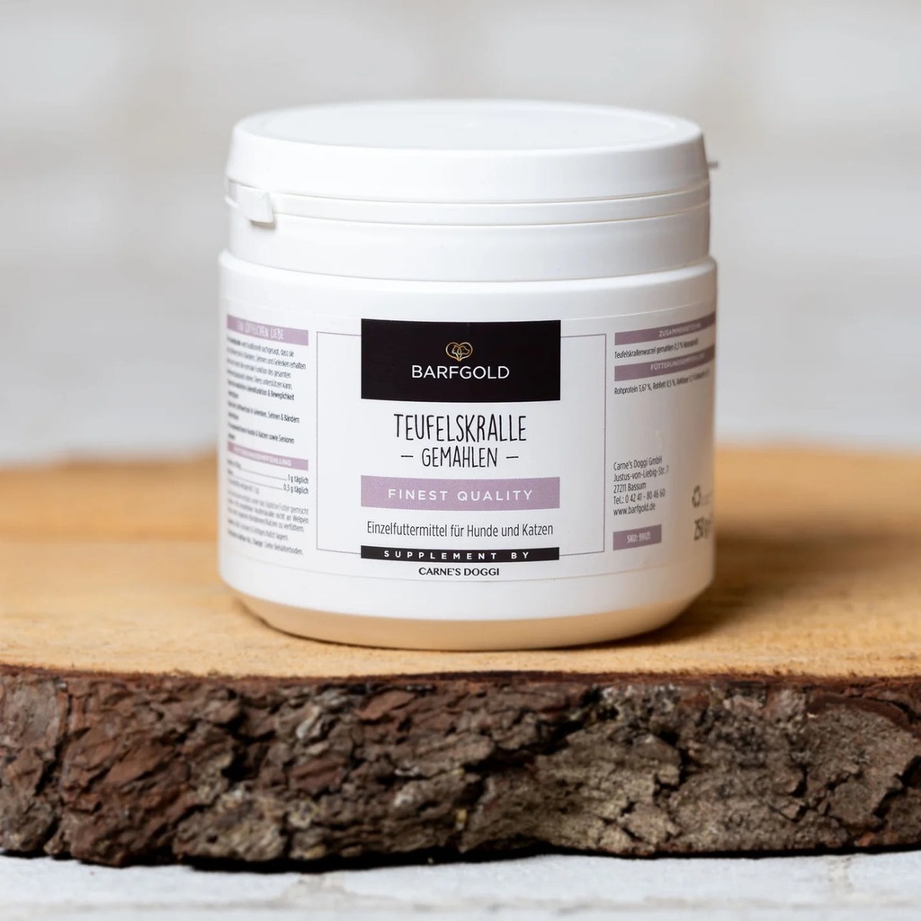 Barfgold Teufelskralle gemahlen