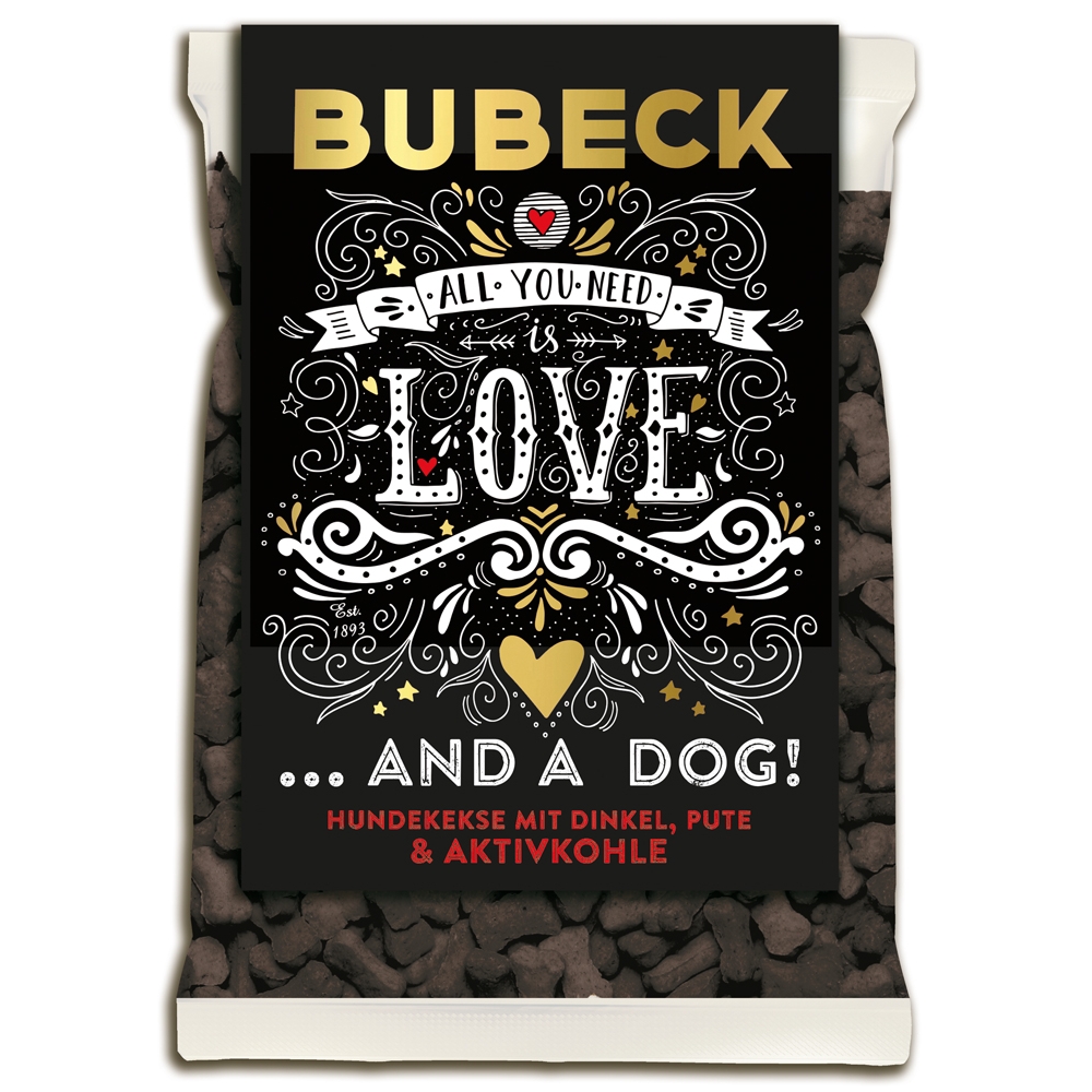 Bubeck Hundekekse Black Craft mit Dinkel und Aktiv Kohle
