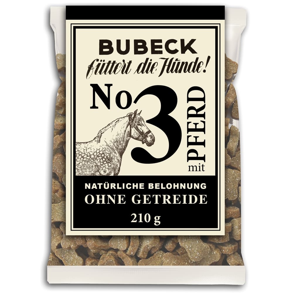 Bubeck Hundekekse N° 3 mit Pferd