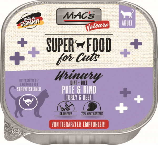 Mac's Cat Vetcare Urinary Pute & Rind