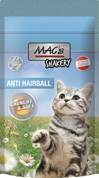 Mac's Cat Shakery Snacks Anti-Hairball 60 g