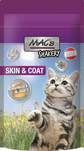 Mac's Cat Shakery Snacks Skin & Coat 60 g