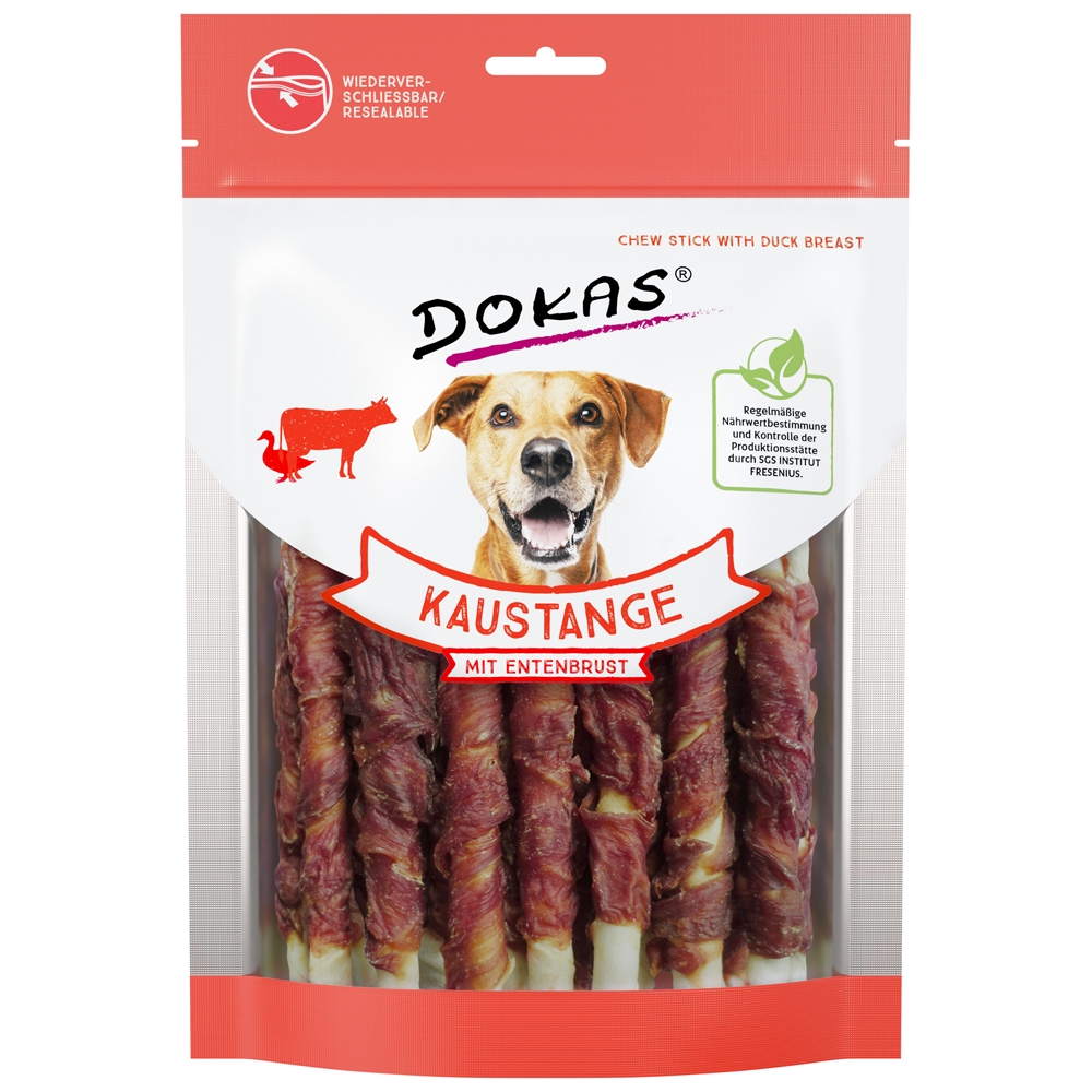 Dokas Dog Kaustange mit Entenbrust