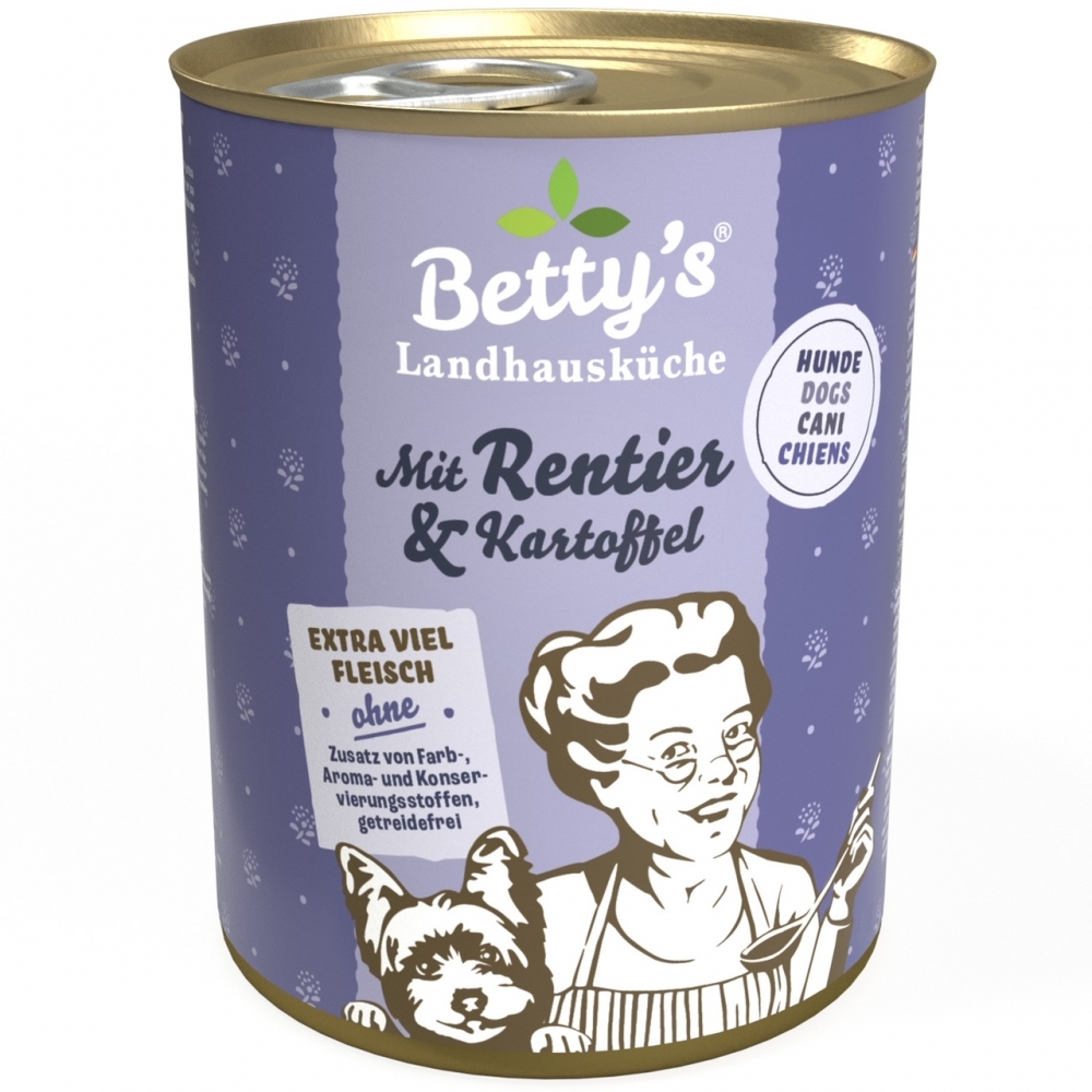 Betty's Dog Landhausküche Rentier & Kartoffel