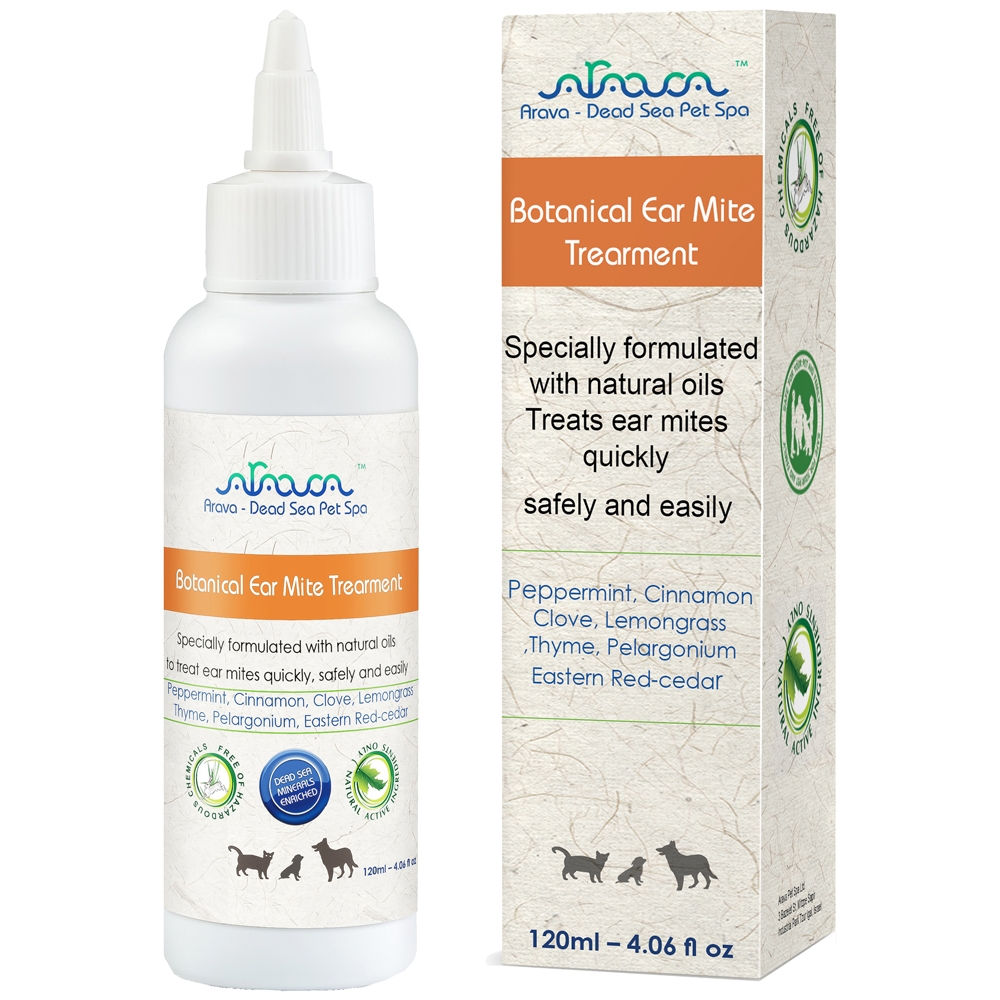 Arava Cat & Dog Pflanzliche Anti- Milben-Lotion
