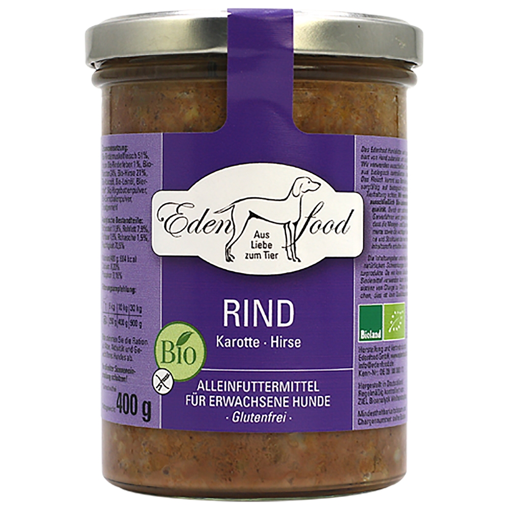 Edenfood Hundemenü Bio-Rind-2